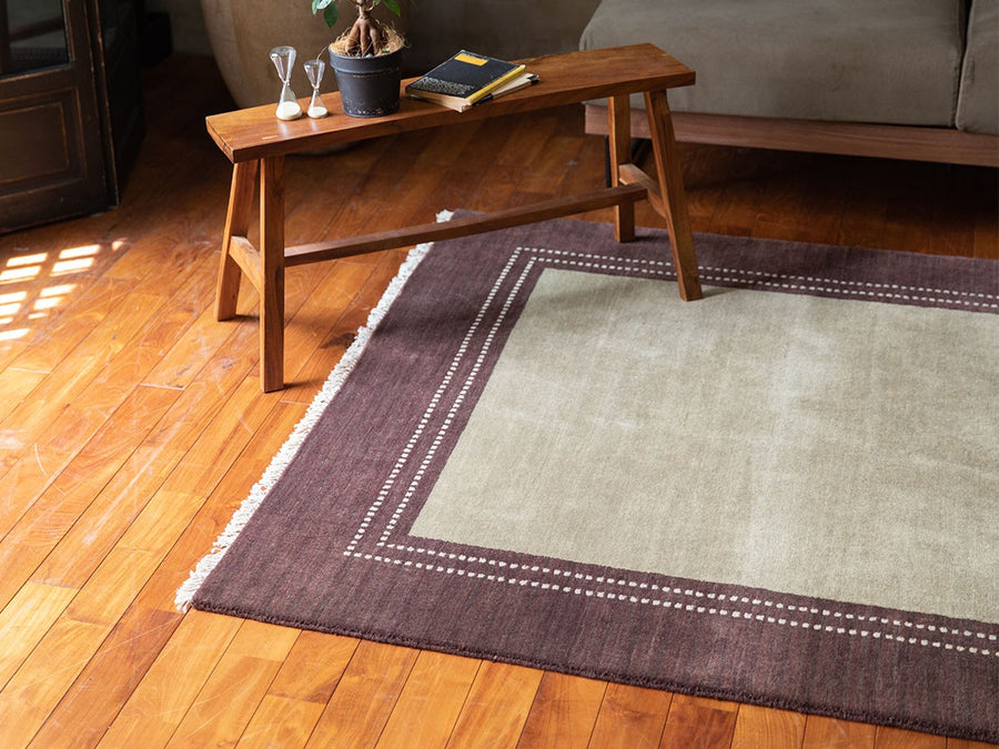 pell wool rug