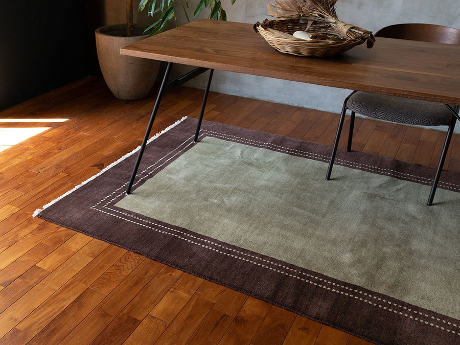 pell wool rug