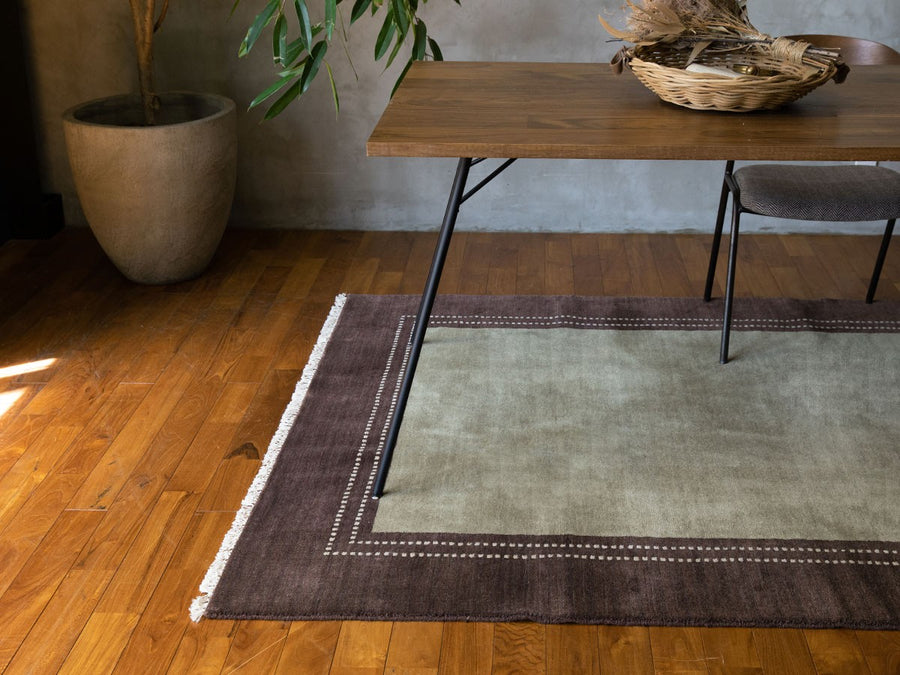 pell wool rug