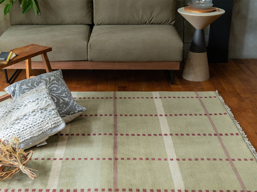 pell wool rug nau