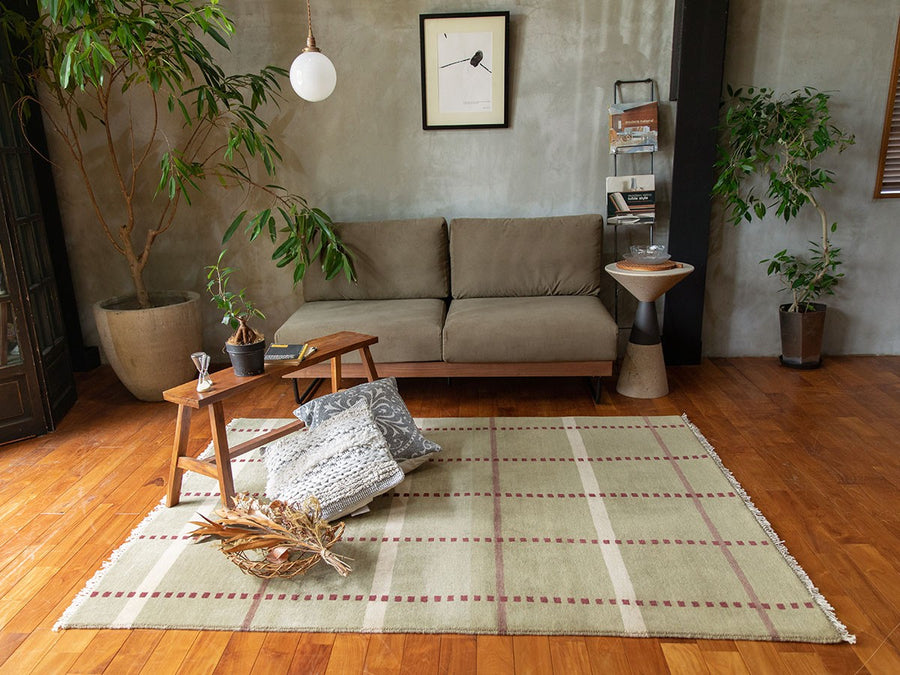 pell wool rug nau