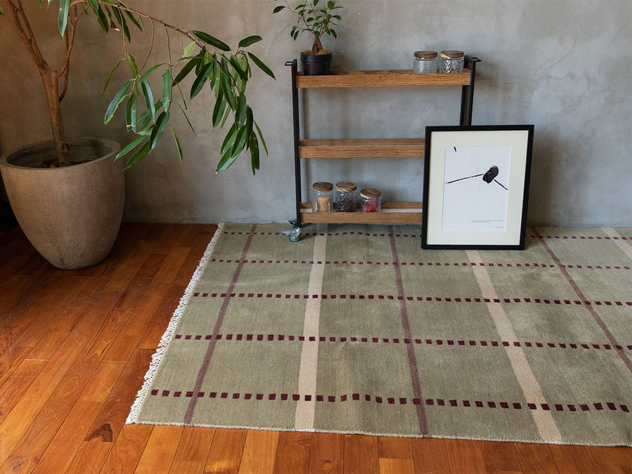 pell wool rug nau