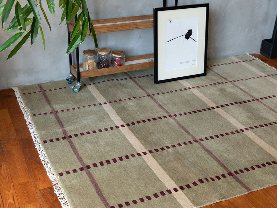 pell wool rug nau