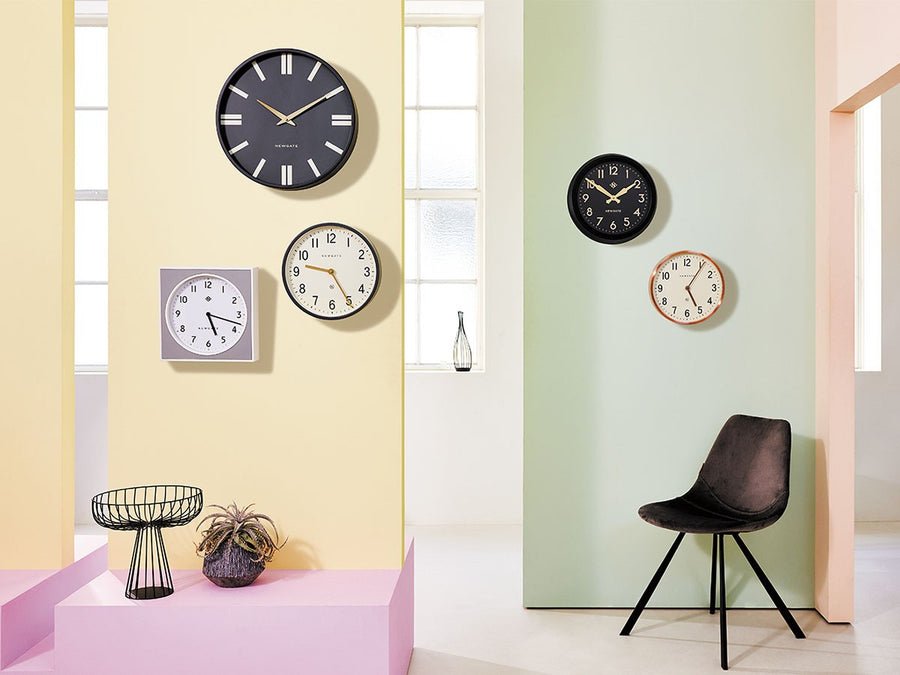 Plaza wall clock