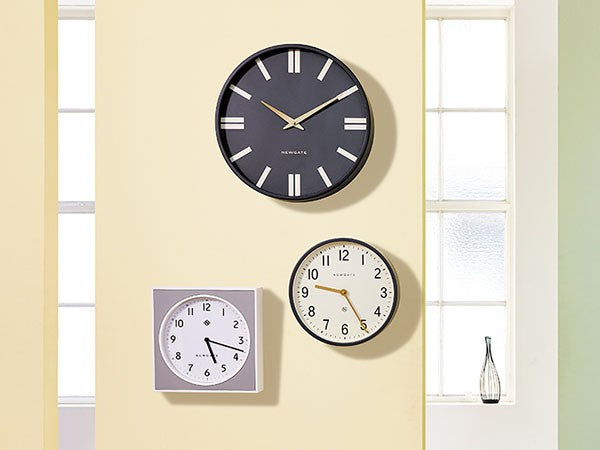 Plaza wall clock