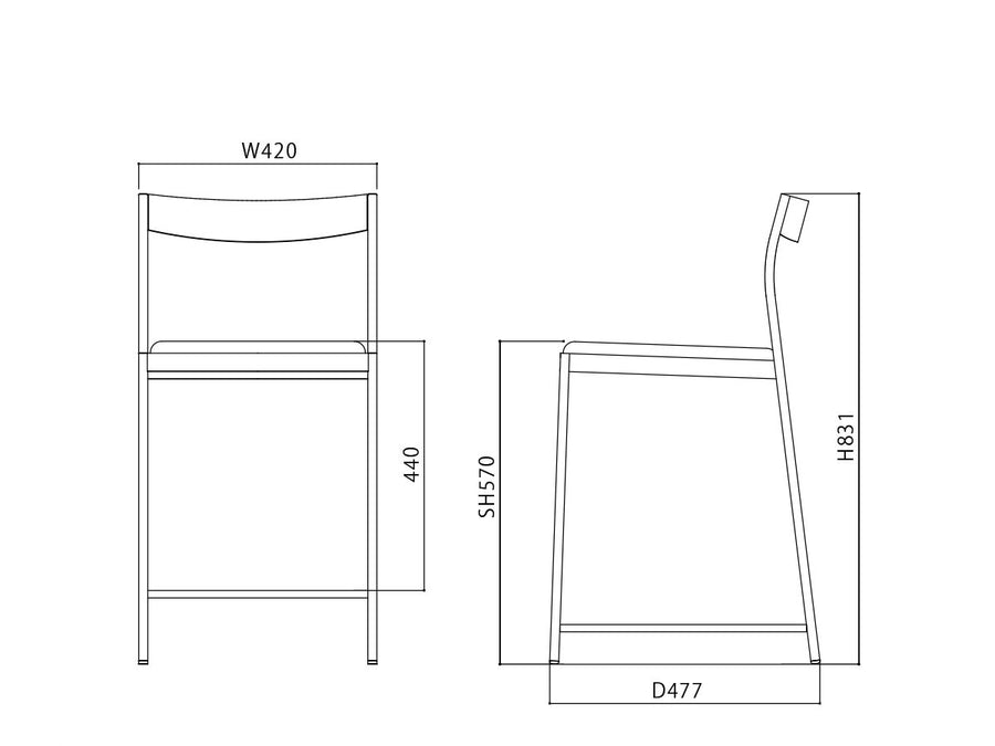 CoFe PF COUNTER CHAIR