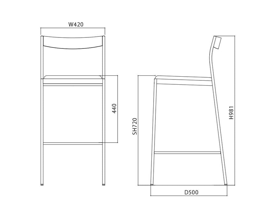 CoFe PF COUNTER CHAIR