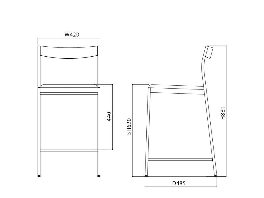 CoFe PF COUNTER CHAIR