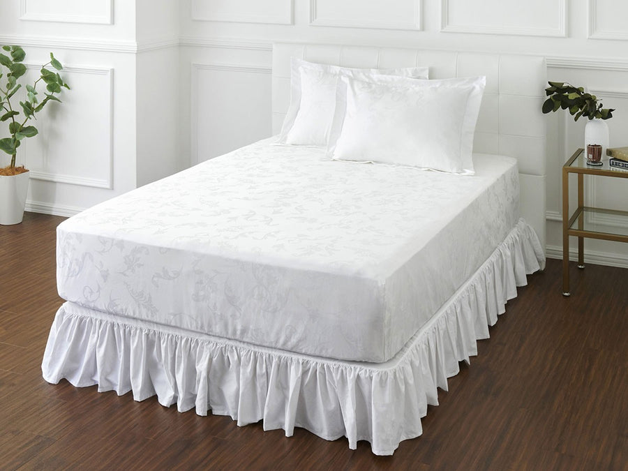 400TC Gathered Bed Skirt