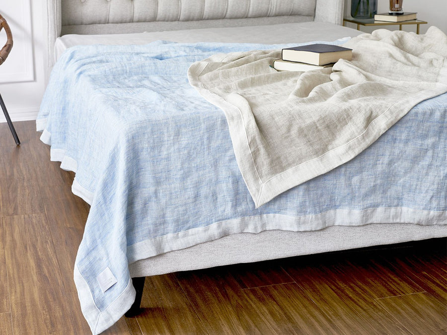 French Linen Blanket