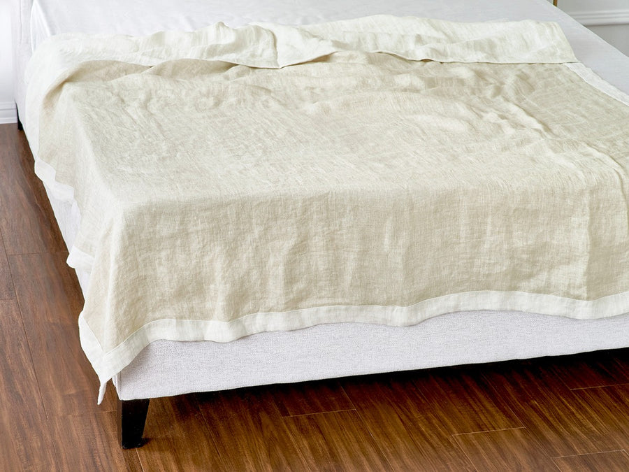 French Linen Blanket