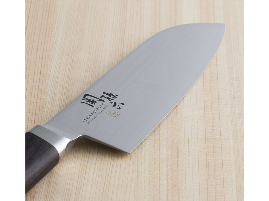 Damascus Small Santoku Knife