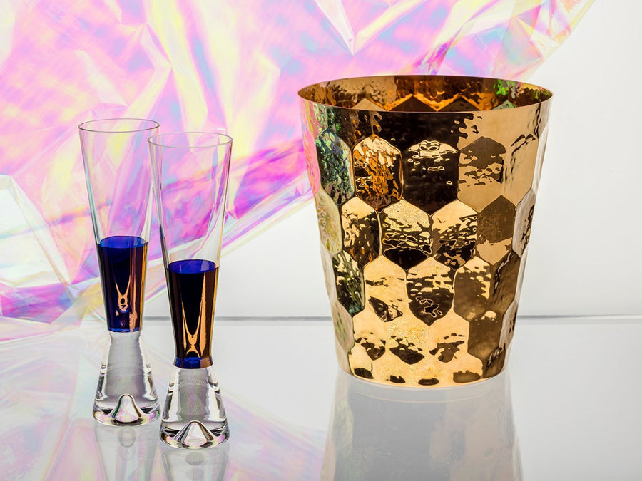 Tank Champagne Glasses 2P