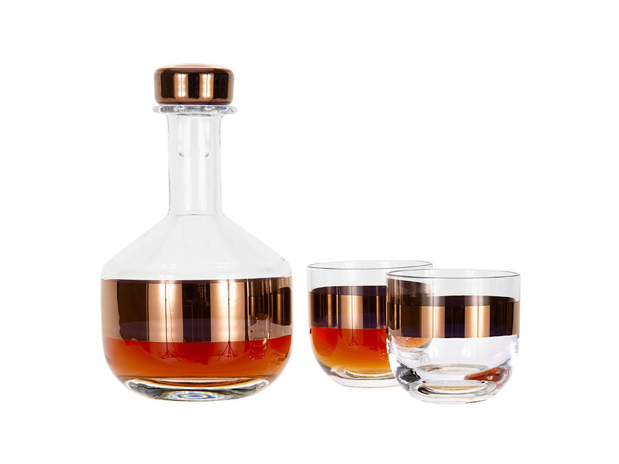 Tank Whisky Decanter Copper