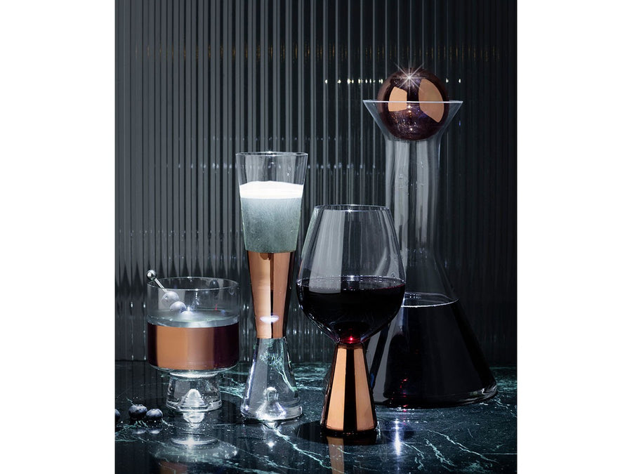 Tank Wine Glasses 2P Copper