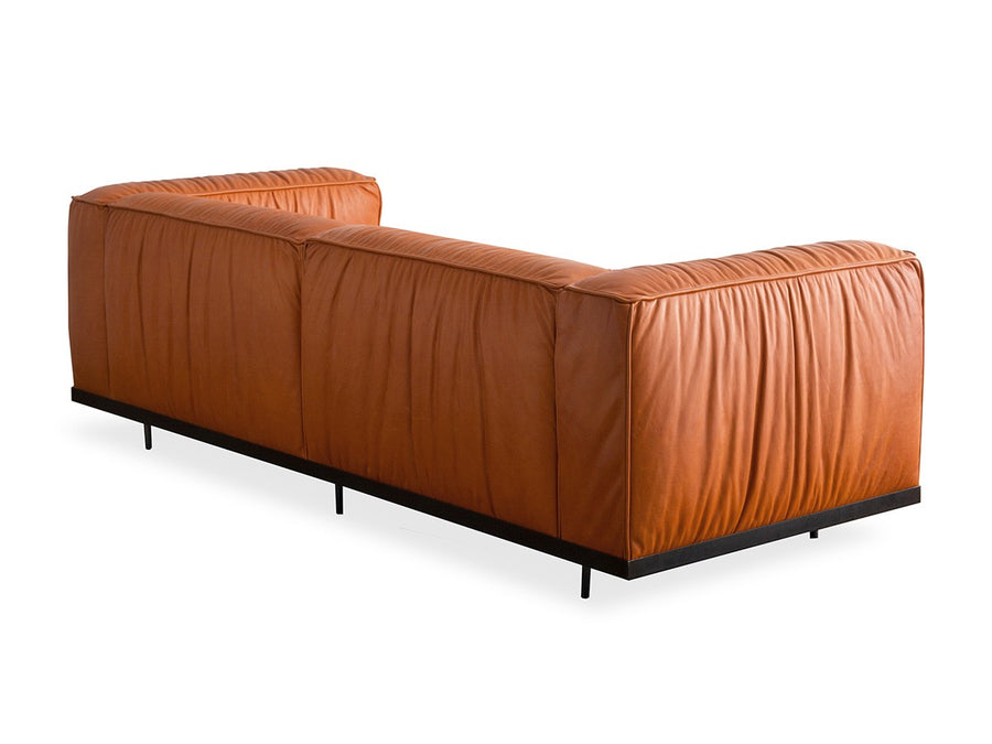 HEATH TWO SEAT SOFA / PIANO LEATHER