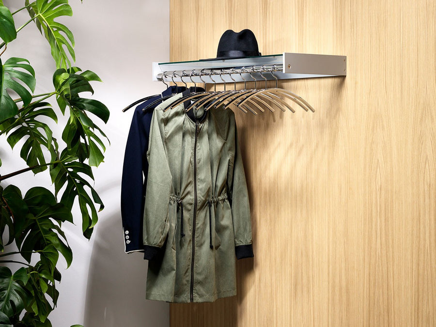 Chrome Coat Hangers