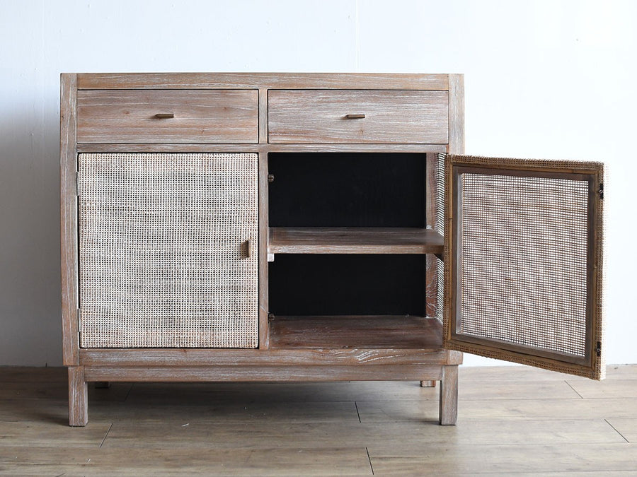 LaMer Rattan Cabinet