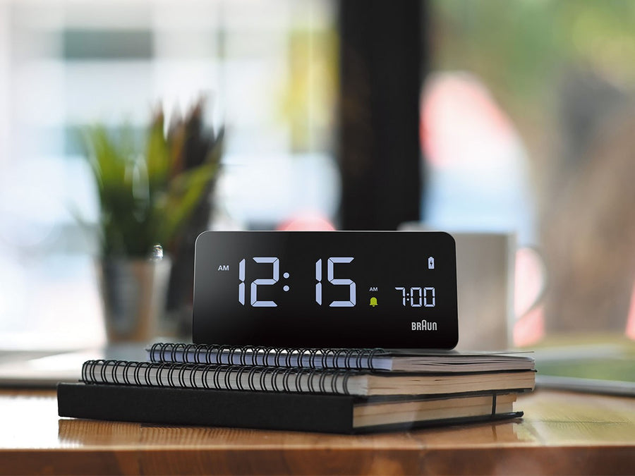 Qi Wireless Charging Digital Alarm Clock