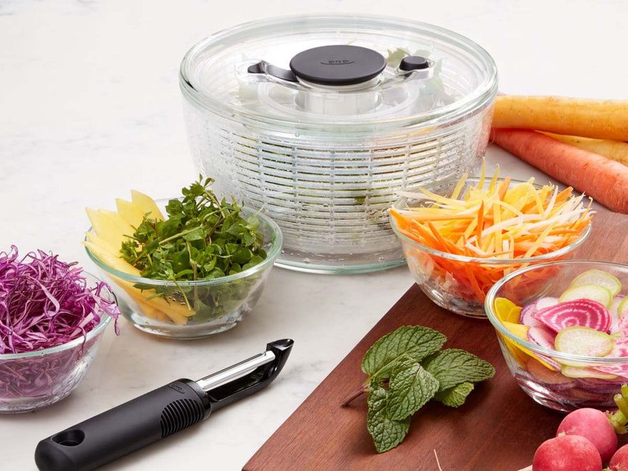 Glass Salad Spinner