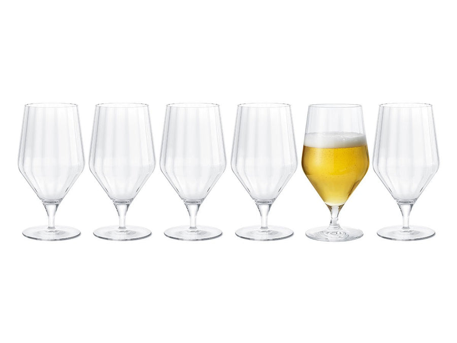 BERNADOTTE BEER GLASS 6PIECE SET