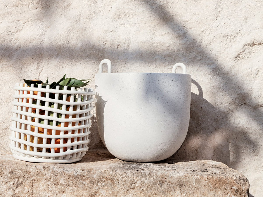 Ceramic Basket L