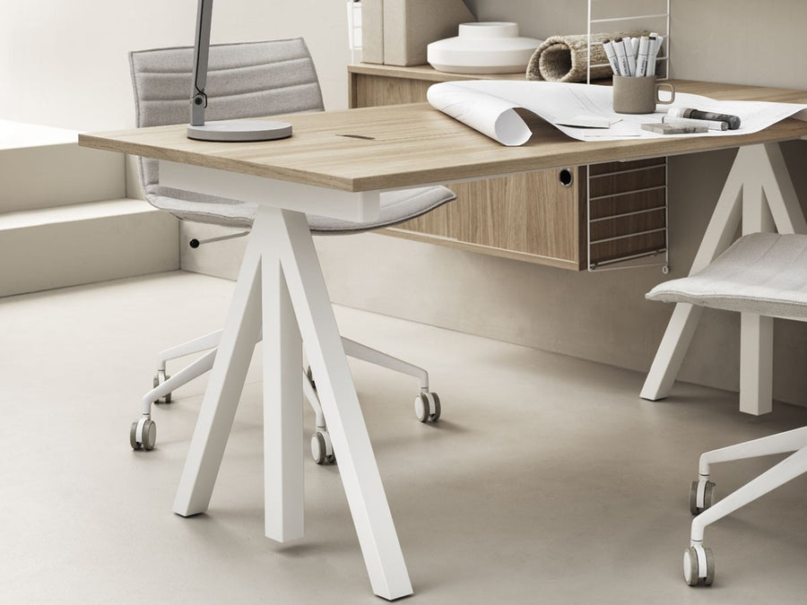 Works Sit-stand Meeting Table / Electrical