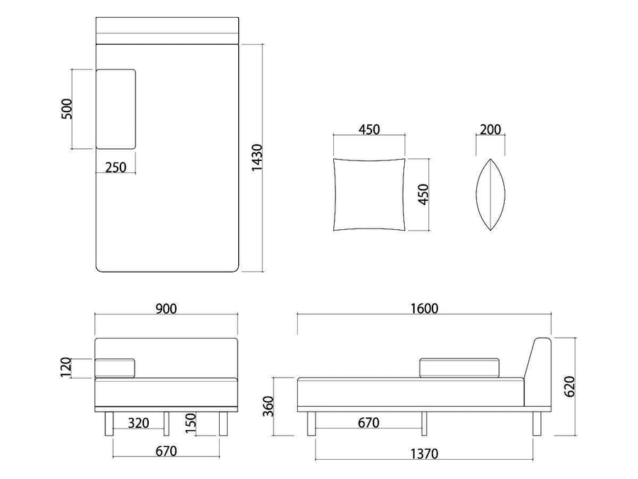 Pochette LED