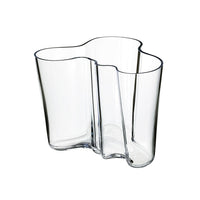 ▼ ALVAR Aalto フラワーベース　201ｍｍ　クリア iittala(イッタラ) Alvar Aalto Collection Vase ベース 16cm