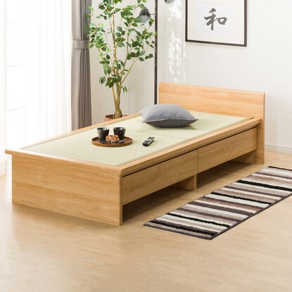 Single tatami bed (Shiden DH F38 LBR)