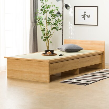 Single tatami bed (Shiden DH F38 LBR)