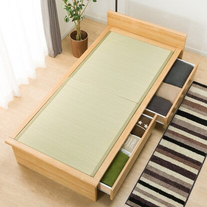 Single tatami bed (Shiden DH F38 LBR)