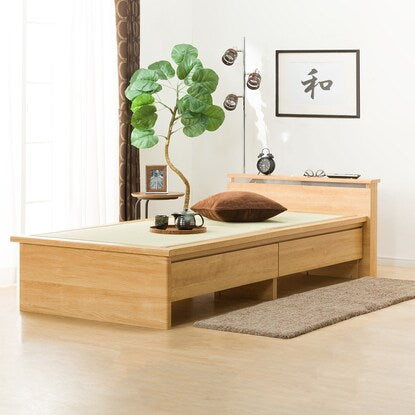 Single tatami bed (Shiden DH C38 LBR)