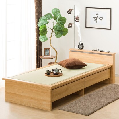 Single tatami bed (Shiden DH C38 LBR)