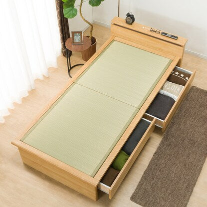 Single tatami bed (Shiden DH C38 LBR)