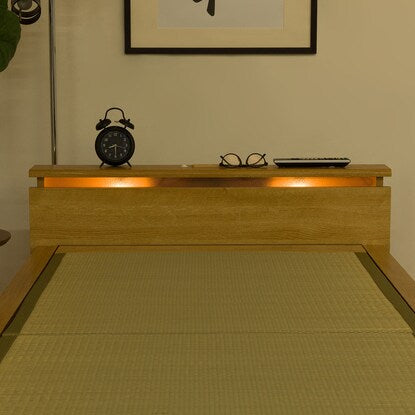 Single tatami bed (Shiden DH C38 LBR)