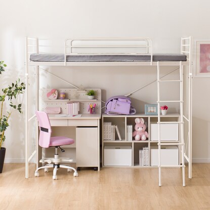 Steel high bed (HB-001WH)