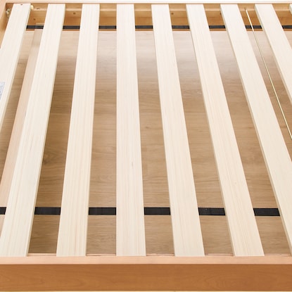 Slatted single bed frame (Alnas 2LBR)