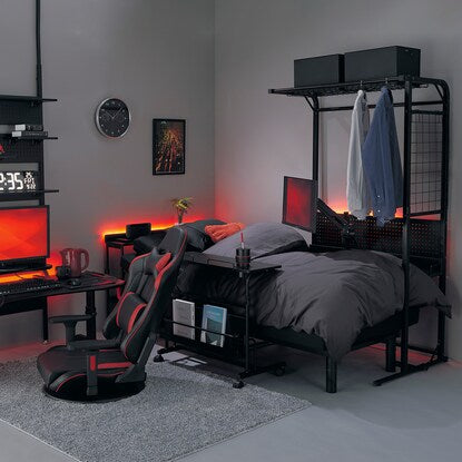 Voice-activated electric single bed frame (HV301)