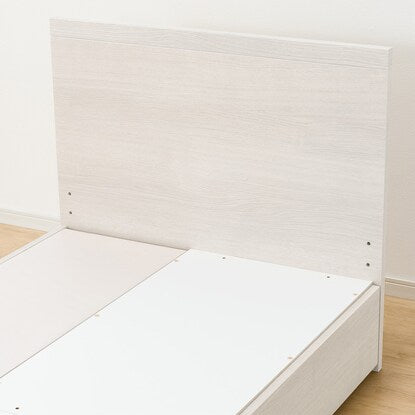 Single bed frame with storage (NS-001 shallow type/baseboard WW)