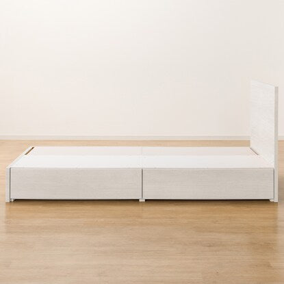 Single bed frame with storage (NS-001 shallow type/baseboard WW)