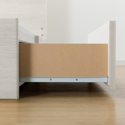 Single bed frame with storage (NS-001 shallow type/baseboard WW)