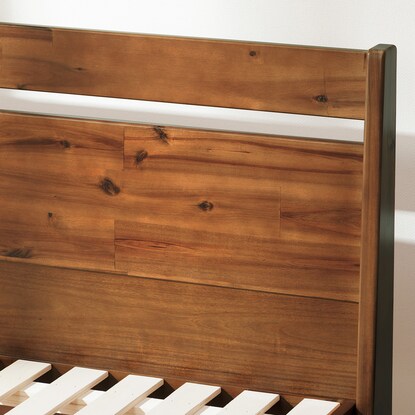 Slatted Single Flat Bed Frame (Vogue)