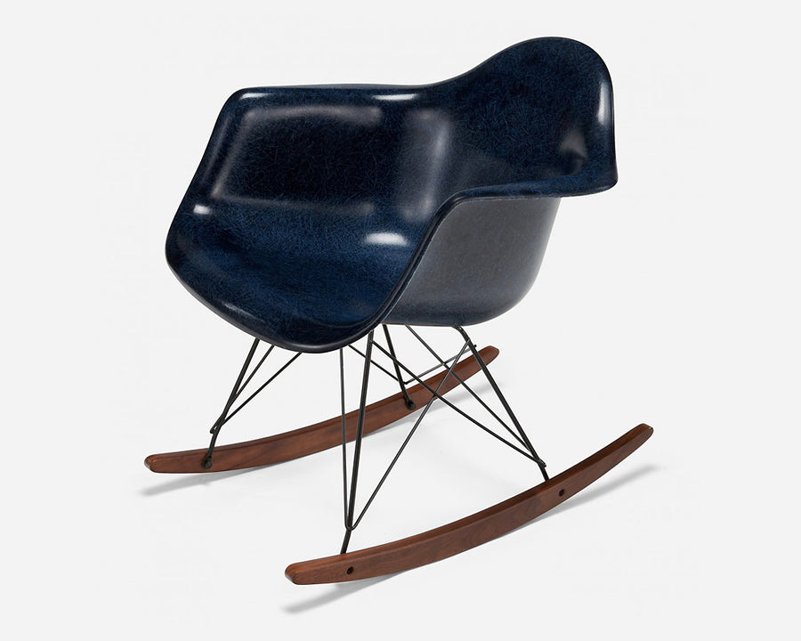 Fiberglass Arm Shell Chair INDIGO インディゴ