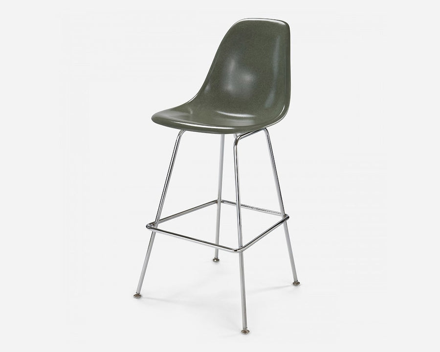 Fiberglass Side Shell Chair MOSS モス