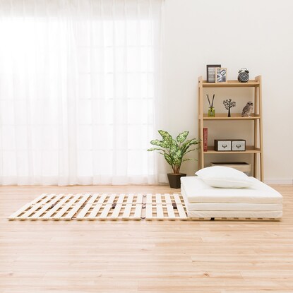 Slatted semi-double bed (for Solva 4 mattress)