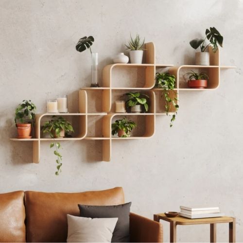 Montage Shelf 62×47cm Natural