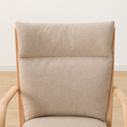 Dining chair made of scratch- and stain-resistant fabric (N Collection C-27 with armrests NA/NSF-BE)