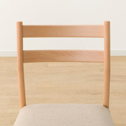 High-type dining chair made of scratch- and stain-resistant fabric (N Collection C-34H NA/NSF-BE)