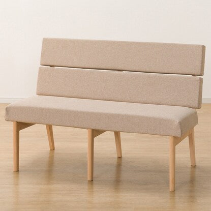 Scratch and stain resistant fabric bench (N Collection B-74 NA/NSF-BE)